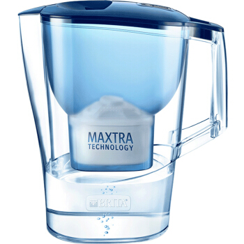 碧然德（BRITA）过滤净水器 家用滤水壶 净水壶Aluna光汐/摩登系列 3.5L蓝色1壶1芯